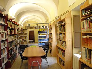 La Biblioteca Comunale di Mombaroccio nella nuova sede dal 2015.