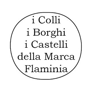 La locandina dell'assembela del 7 aprile, distribuita nei quattro Comuni interessati dal PIL "I Colli, I Borghi, i Castelli della Marca Flaminia"